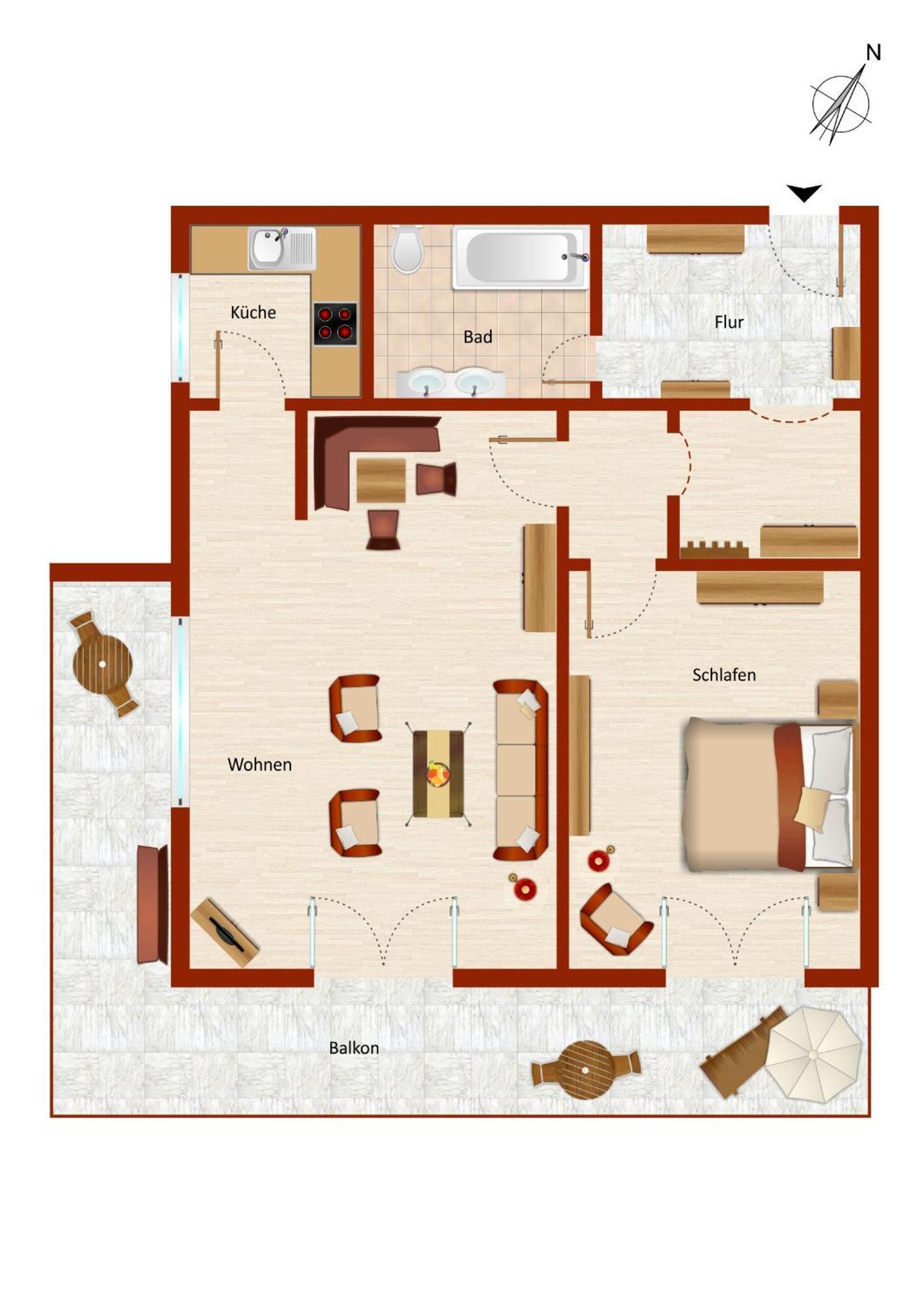 Appartementhaus Alpenrose Apartment Wallgau