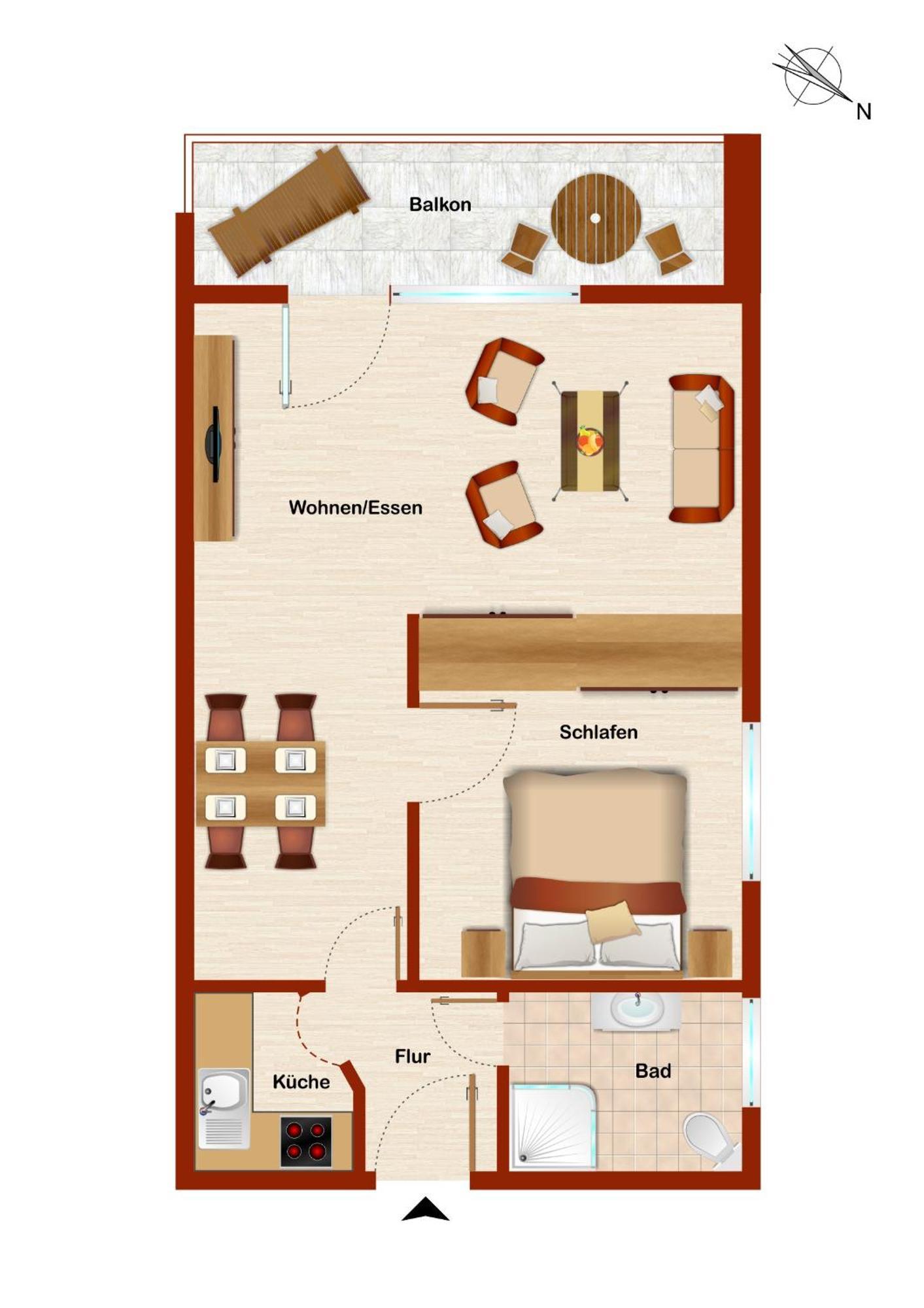 Appartementhaus Alpenrose Apartment *